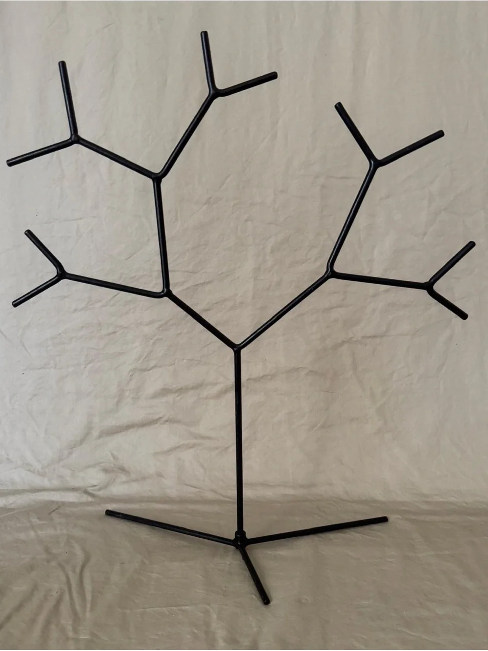 VINTAGE 2000’s IKEA Black Jewelry Tree like new RARE H: 25” W: 19”